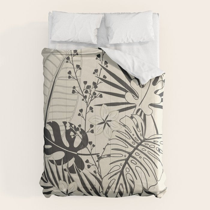Minimal Botanica 2 Comforter Gallery Image 1