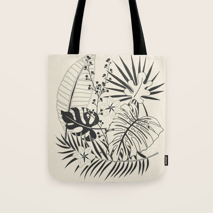 Minimal Botanica 2 Tote Bag Gallery Image 1