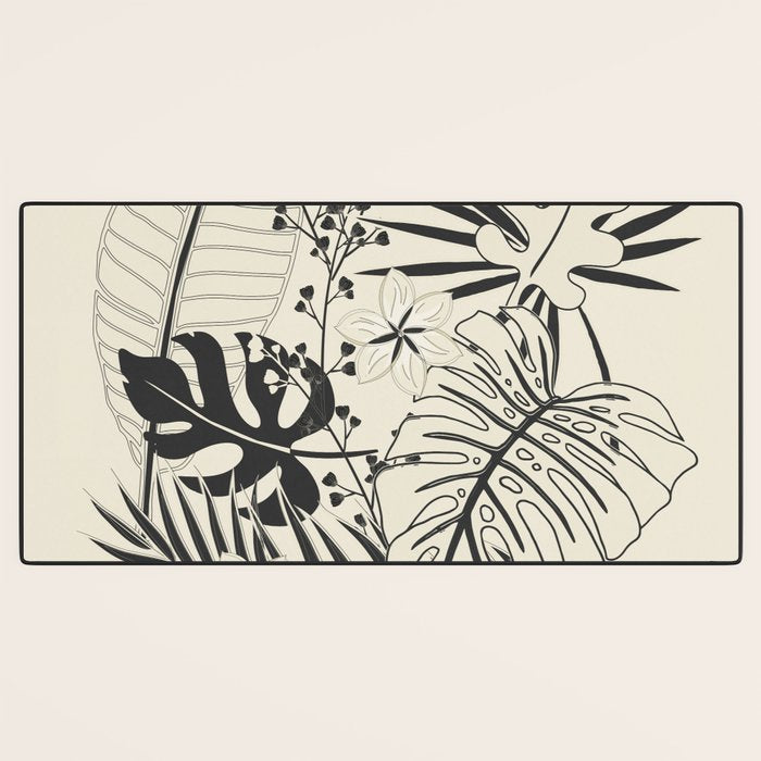 Minimal Botanica 2 Desk Mat Gallery Image 3