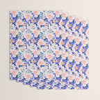 Modern Vibrant Flowery Garden B Wrapping Paper Gallery Image 3
