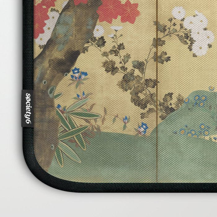 Maple Tree Japanese Edo Period Six-Panel Gold Leaf Screen Laptop Sleeve Gallery Image 3