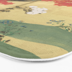 Maple Tree Japanese Edo Period Six-Panel Gold Leaf Screen Bath Mat Gallery Image 3