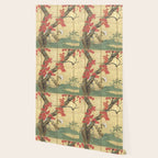 Maple Tree Japanese Edo Period Six-Panel Gold Leaf Screen Wallpaper Gallery Image 2