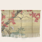 Maple Tree Japanese Edo Period Six-Panel Gold Leaf Screen Wall Hanging Gallery Image 1