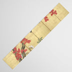 Maple Tree Japanese Edo Period Six-Panel Gold Leaf Screen Table Runner Gallery Image 3