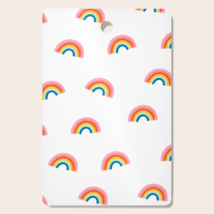 Happy Rainbow Cutting Board Gallery Image 1