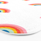 Happy Rainbow Bath Mat Gallery Image 3