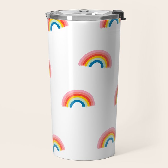 Happy Rainbow Travel Mug Gallery Image 2