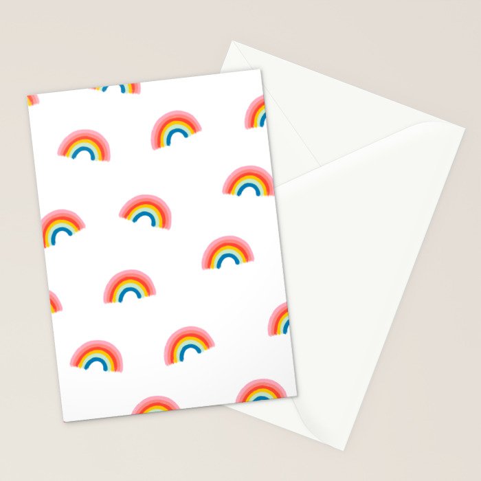 Happy Rainbow Stationery Card Gallery Image 2