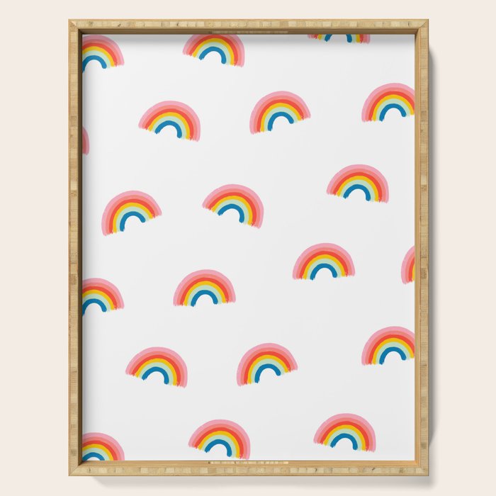 Happy Rainbow Serving Tray Gallery Image 1