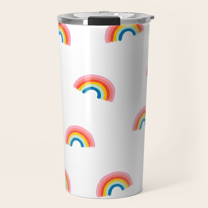 Happy Rainbow Travel Mug Gallery Image 1