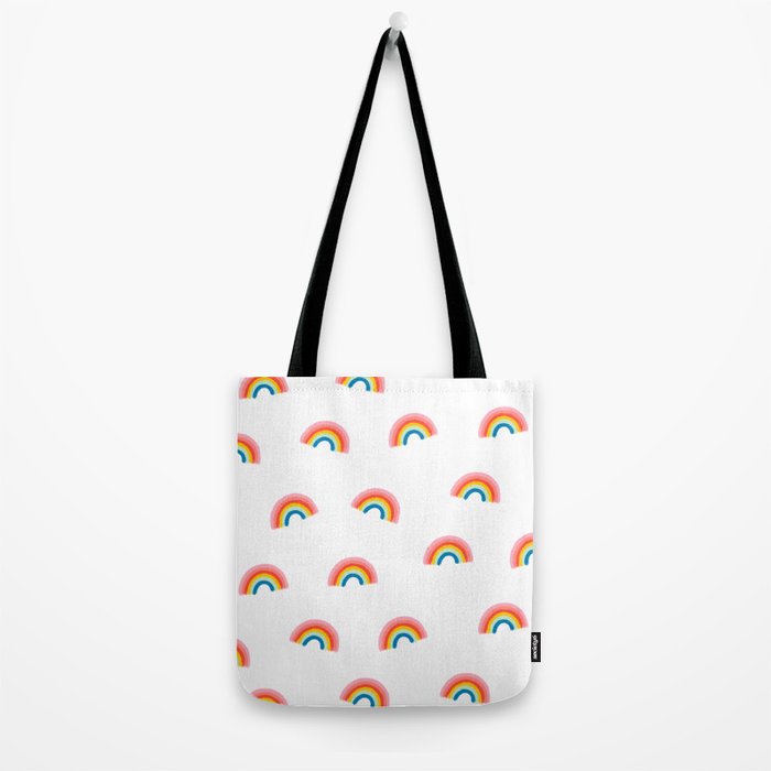 Happy Rainbow Tote Bag Gallery Image 2