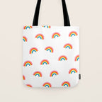 Happy Rainbow Tote Bag Gallery Image 1