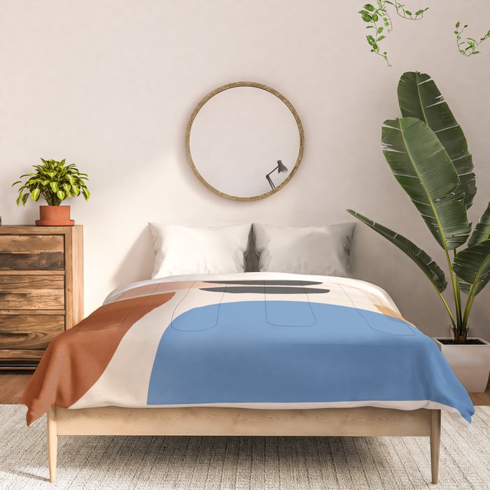 Abstract Minimal Shapes 52 Comforter Gallery Image 3
