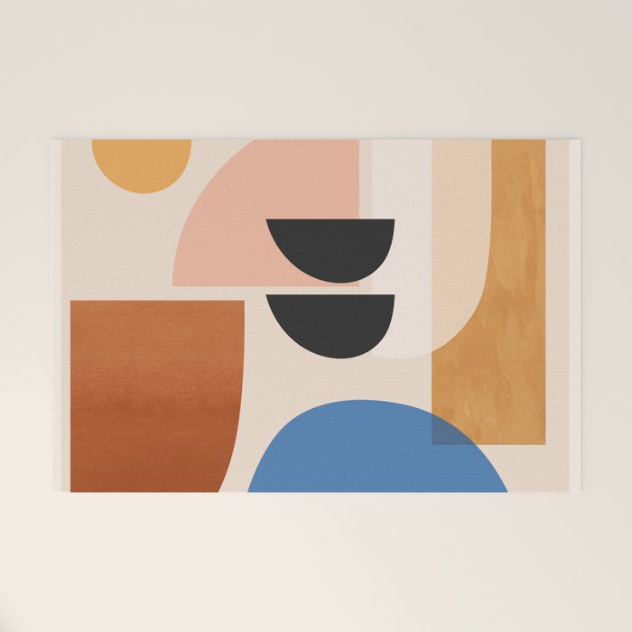 Abstract Minimal Shapes 52 Welcome Mat Gallery Image 1
