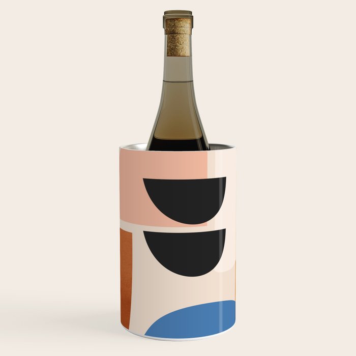 Abstract Minimal Shapes 52 Wine Chiller Gallery Image 1