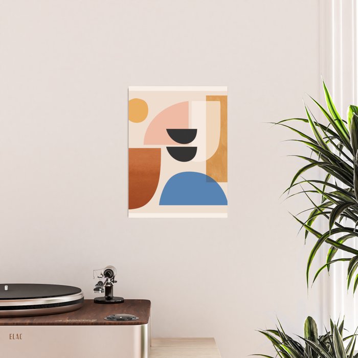 Abstract Minimal Shapes 52 Poster Gallery Image 2