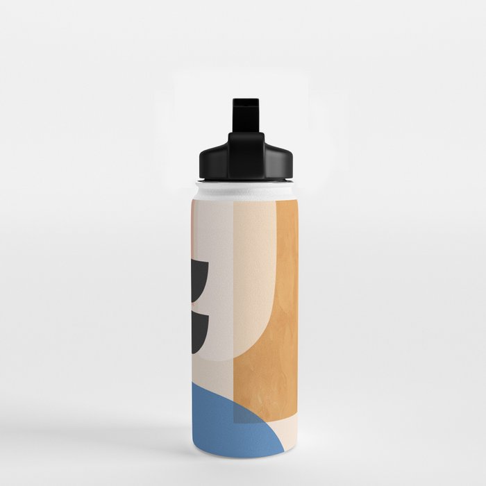 Abstract Minimal Shapes 52 Water Bottle Gallery Image 2