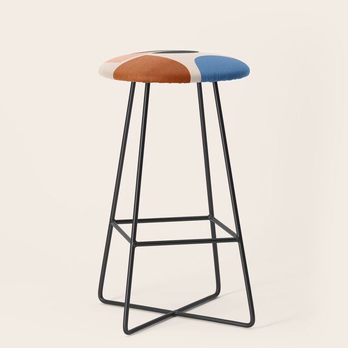 Abstract Minimal Shapes 52 Stool Gallery Image 1