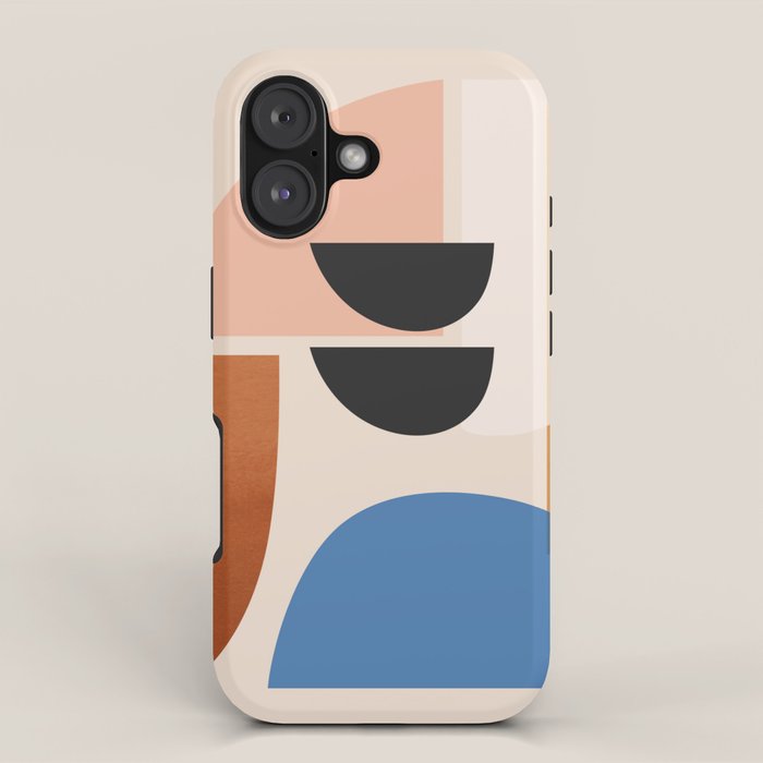 Abstract Minimal Shapes 52 iPhone Case Gallery Image 1