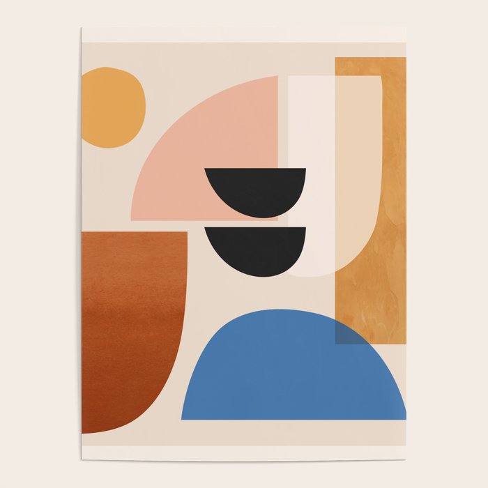 Abstract Minimal Shapes 52 Poster Gallery Image 4