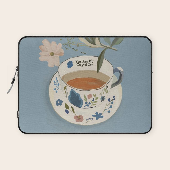 You are My Cup of Tea 3 Laptop Sleeve Gallery Image 1