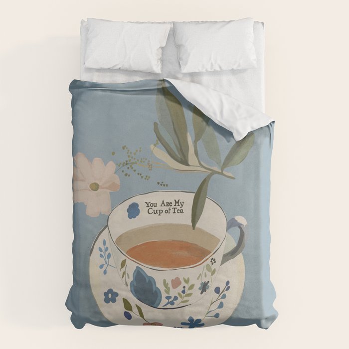 You are My Cup of Tea 3 Duvet Cover Gallery Image 1
