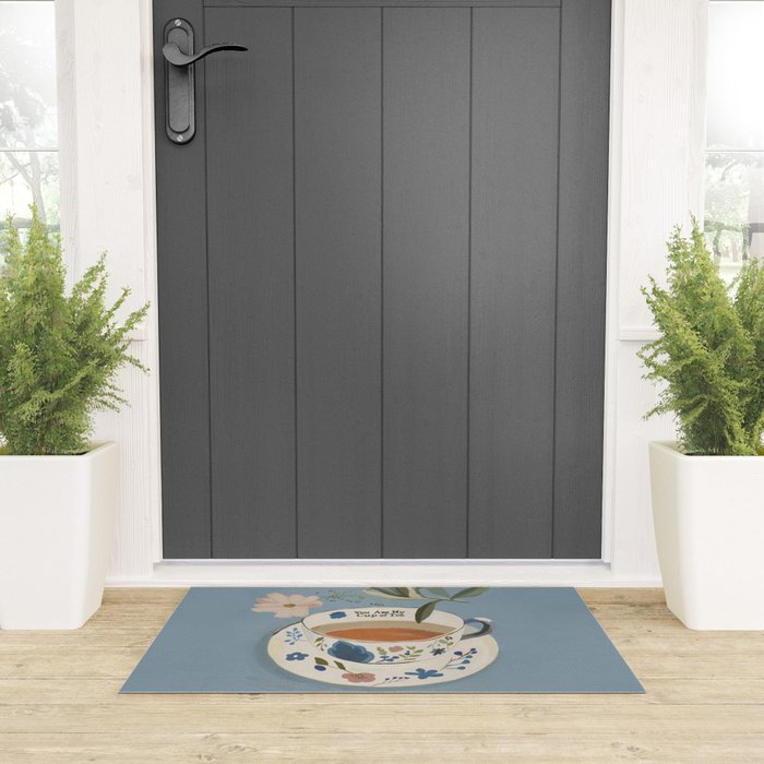 You are My Cup of Tea 3 Welcome Mat Gallery Image 3