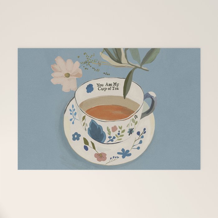 You are My Cup of Tea 3 Welcome Mat Gallery Image 1