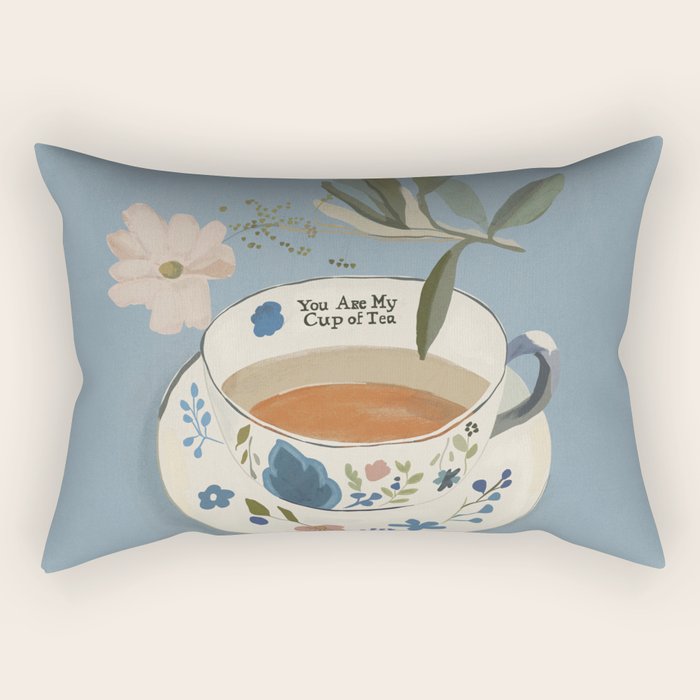 You are My Cup of Tea 3 Rectangular Pillow Gallery Image 1