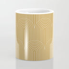 Art Deco Arch Pattern XLVI Coffee Mug Gallery Image 4