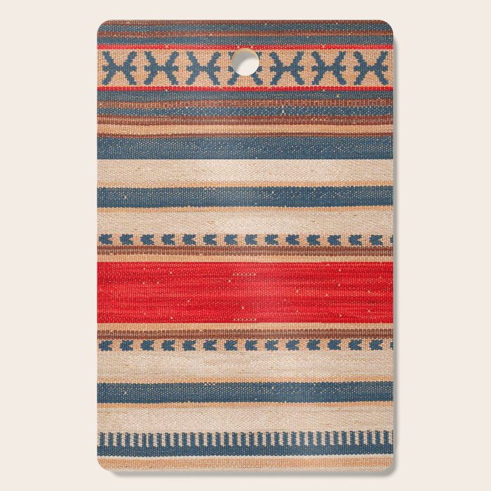Bohemian Tapestry: Timeless Moroccan Heritage Fabrics Cutting Board Gallery Image 1