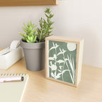 Minimal Abstract Leaves 10 Mini Art Print Gallery Image 2