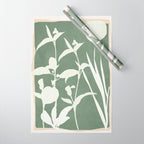 Minimal Abstract Leaves 10 Wrapping Paper Gallery Image 1