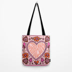 Capricorn Heart Tote Bag Gallery Image 2