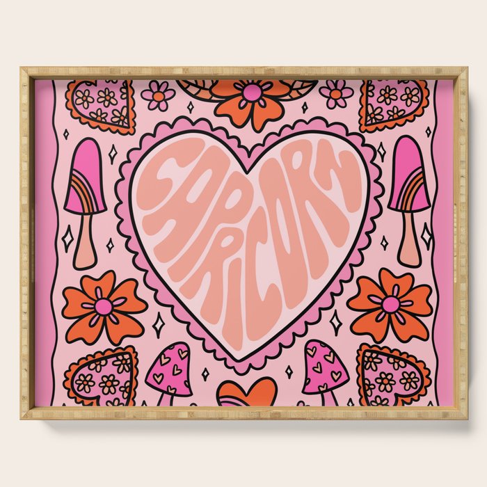 Capricorn Heart Serving Tray Gallery Image 1