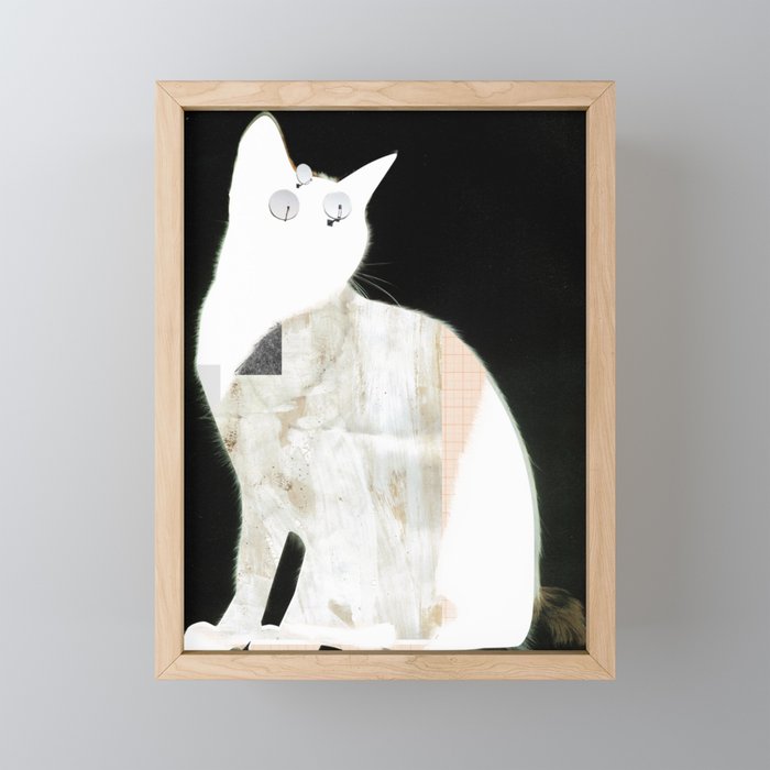 satelit cat app Mini Art Print Gallery Image 1
