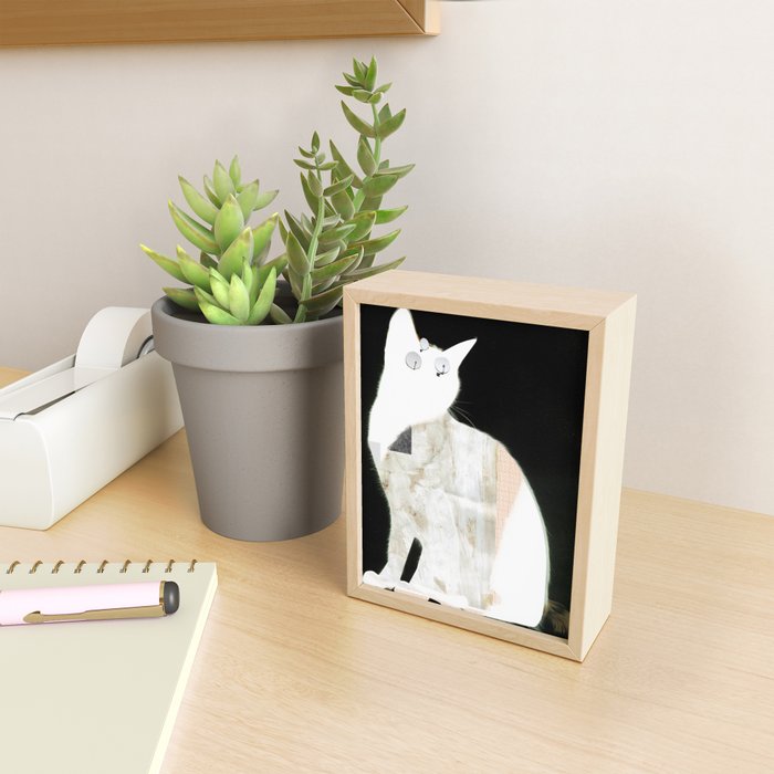satelit cat app Mini Art Print Gallery Image 2