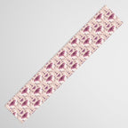 Luna and Emerald - Vintage Pink Table Runner Gallery Image 3