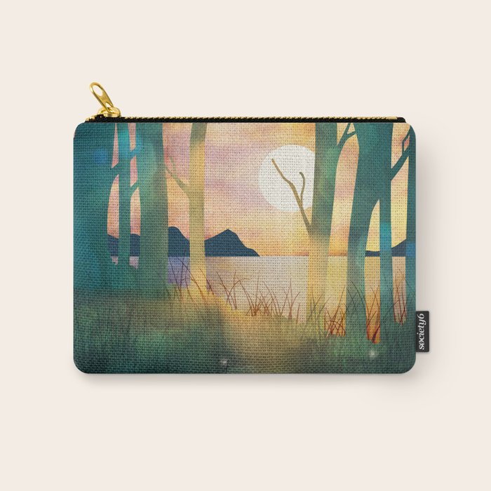 Autumn Evening Carry All Pouch Gallery Image 1