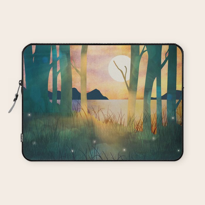 Autumn Evening Laptop Sleeve Gallery Image 1