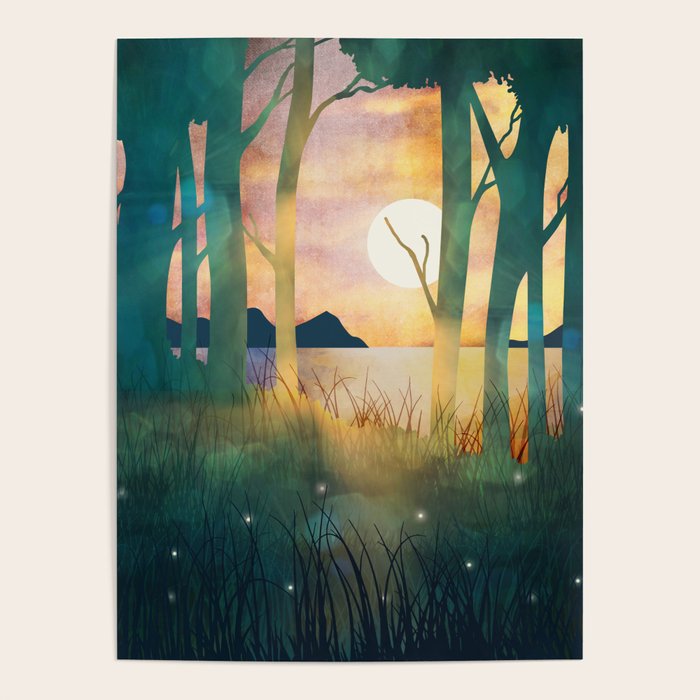 Autumn Evening Poster Gallery Image 4