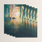 Autumn Evening Wrapping Paper Gallery Image 3