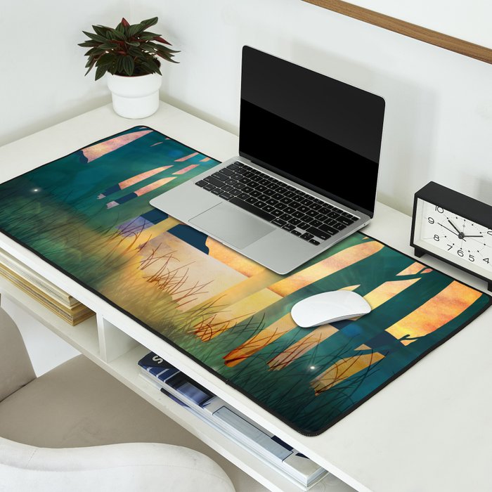 Autumn Evening Desk Mat Gallery Image 2