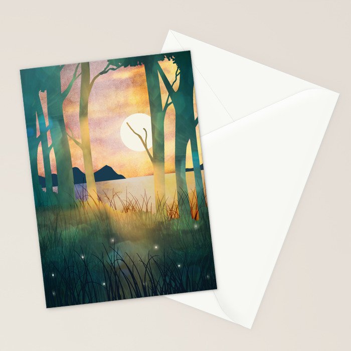 Autumn Evening Stationery Card Gallery Image 2