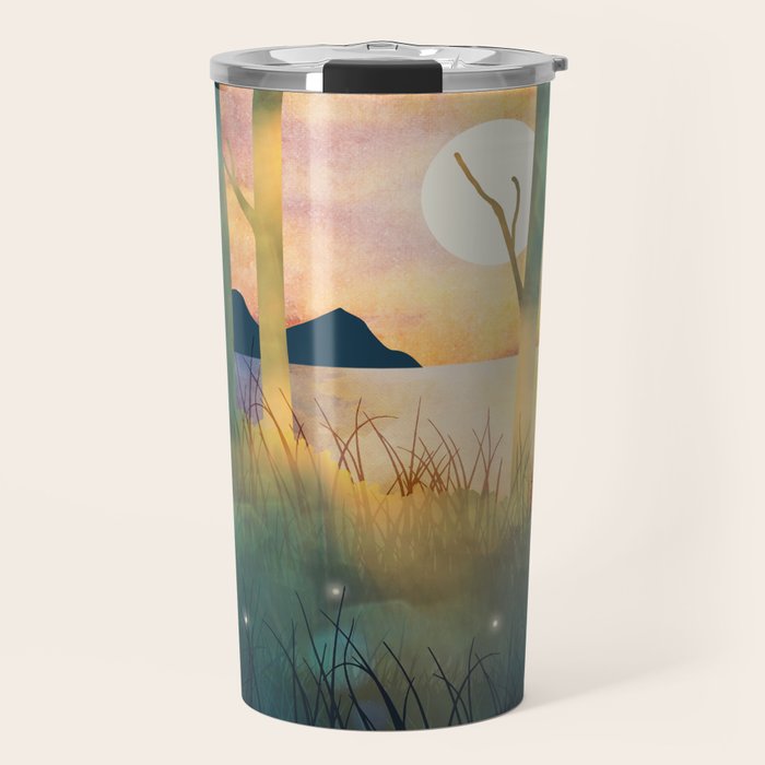 Autumn Evening Travel Mug Gallery Image 1