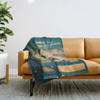 Autumn Evening Throw Blanket Gallery Image 1
