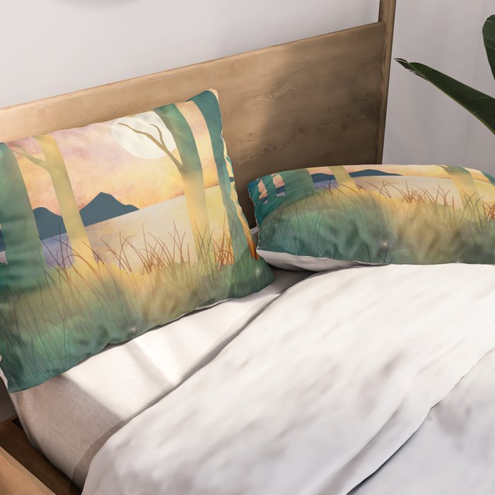 Autumn Evening Pillow Sham Gallery Image 2