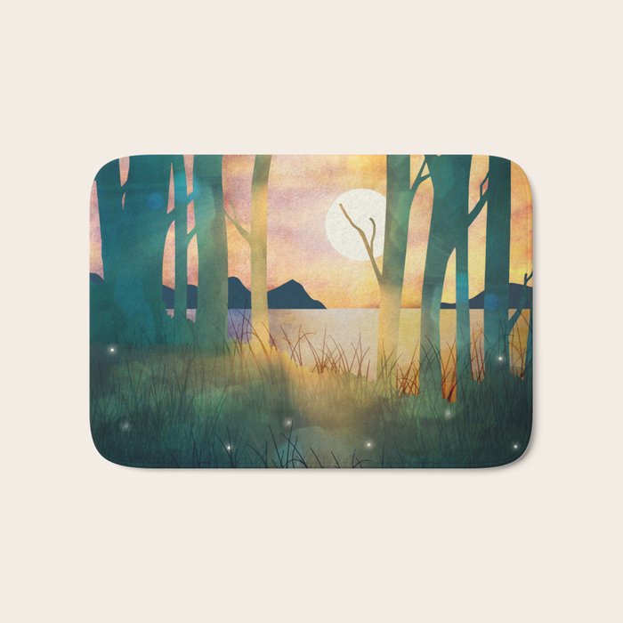 Autumn Evening Bath Mat Gallery Image 1