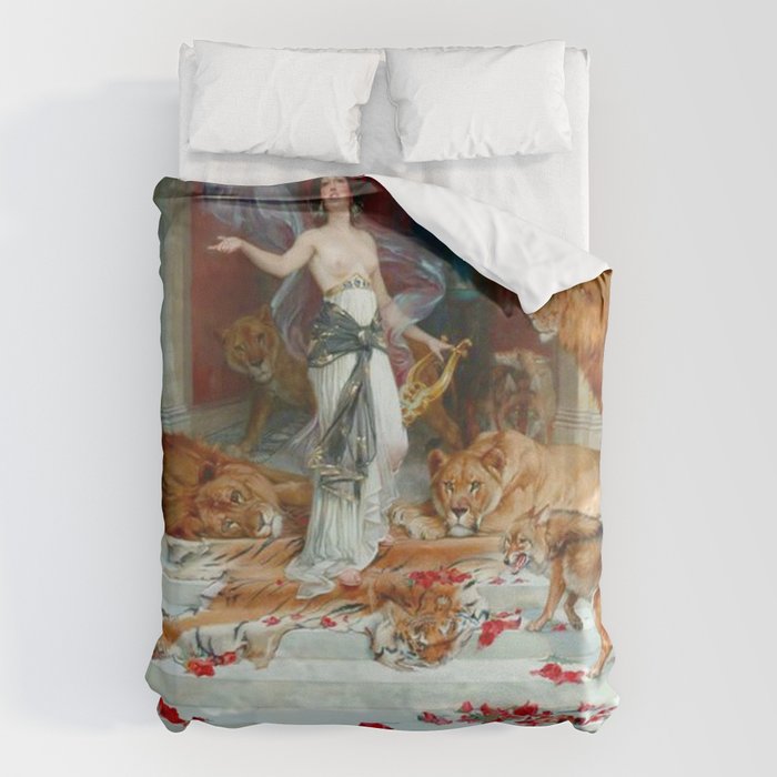 Circe by Wright Barker (1889) Duvet Cover Gallery Image 6